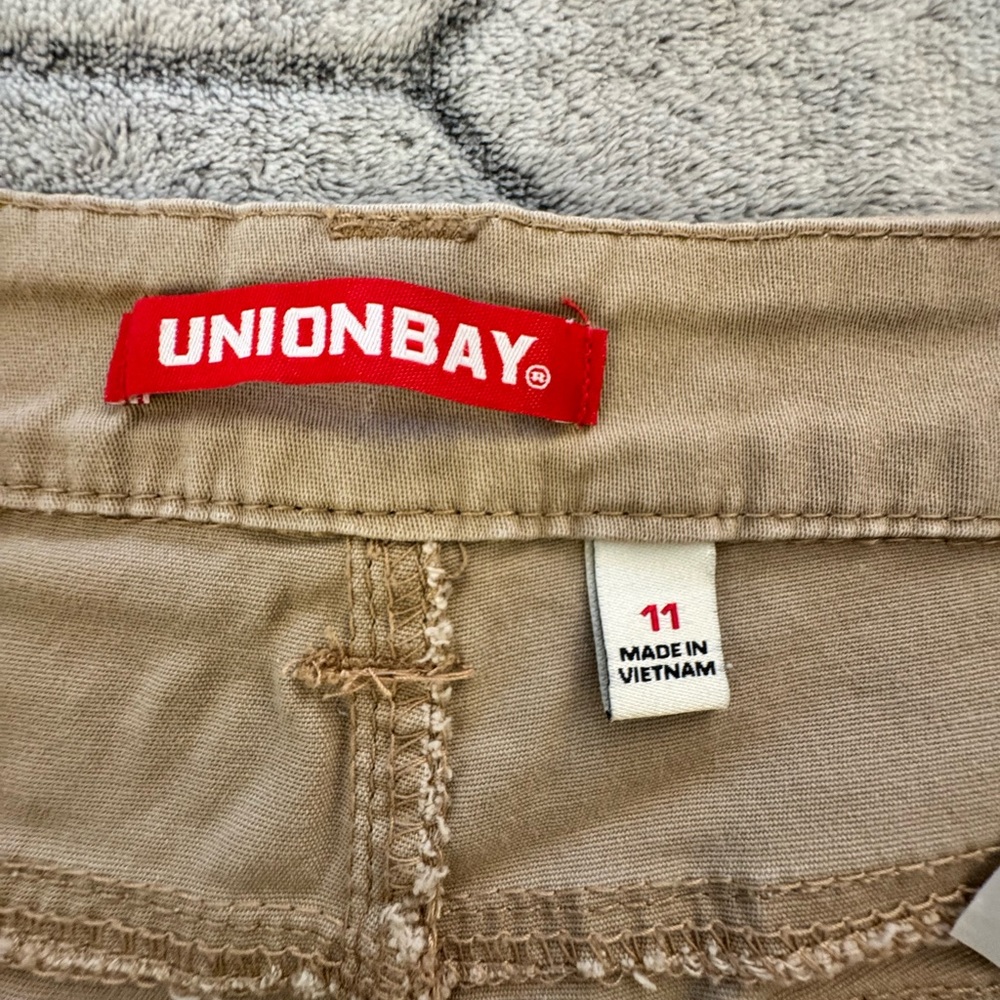 UnionBay Juniors Delaney Twill Shorts Size 11 - Picture 6 of 13